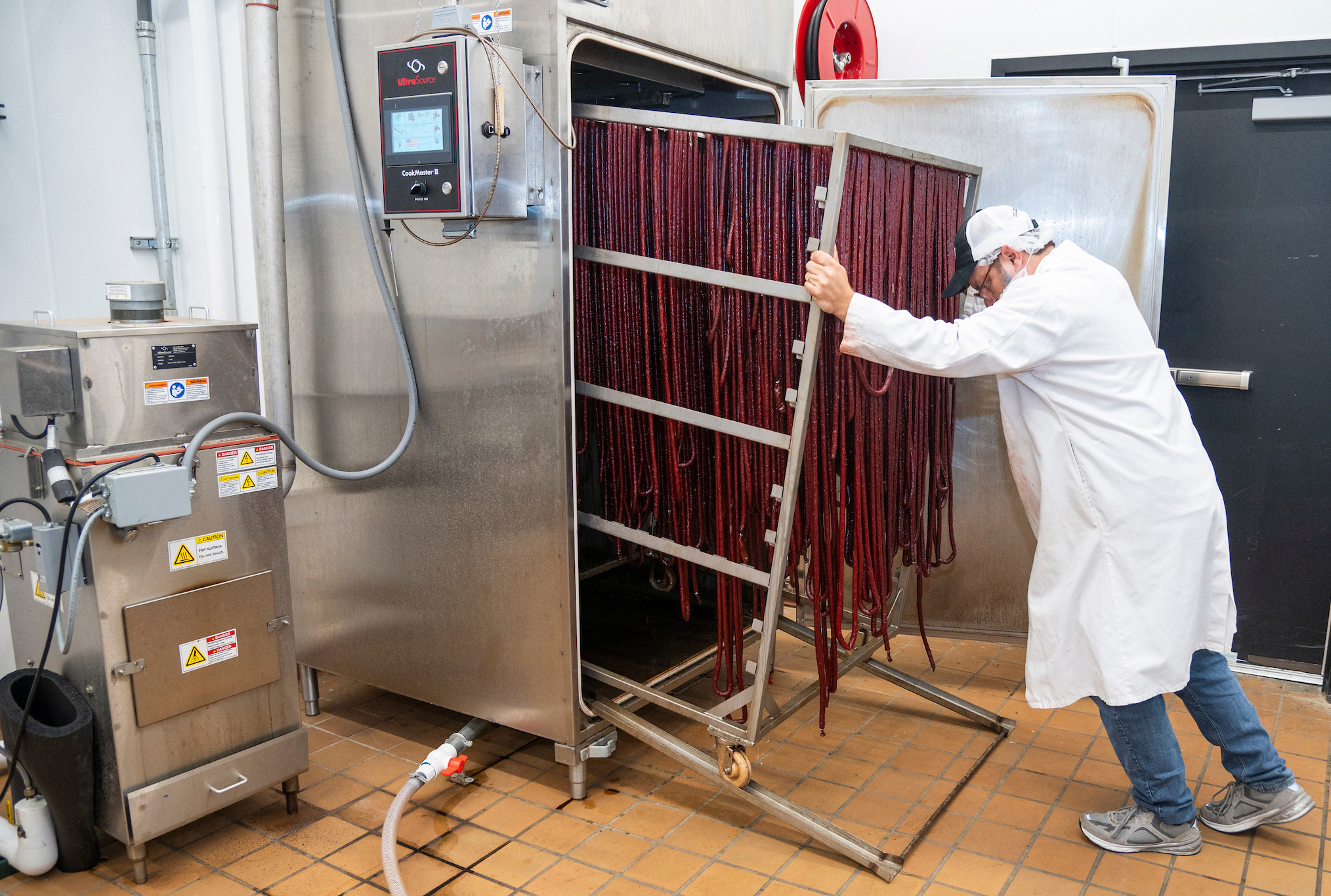 Image of Snack Sticks production